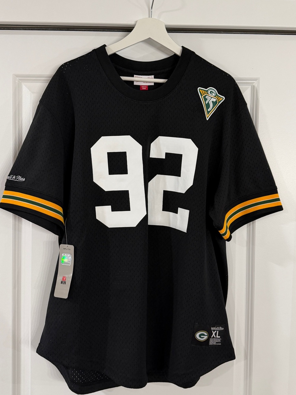 NFL Mitchell & Ness Green Bay Packers Reggie White Jersey Size: Extra Large